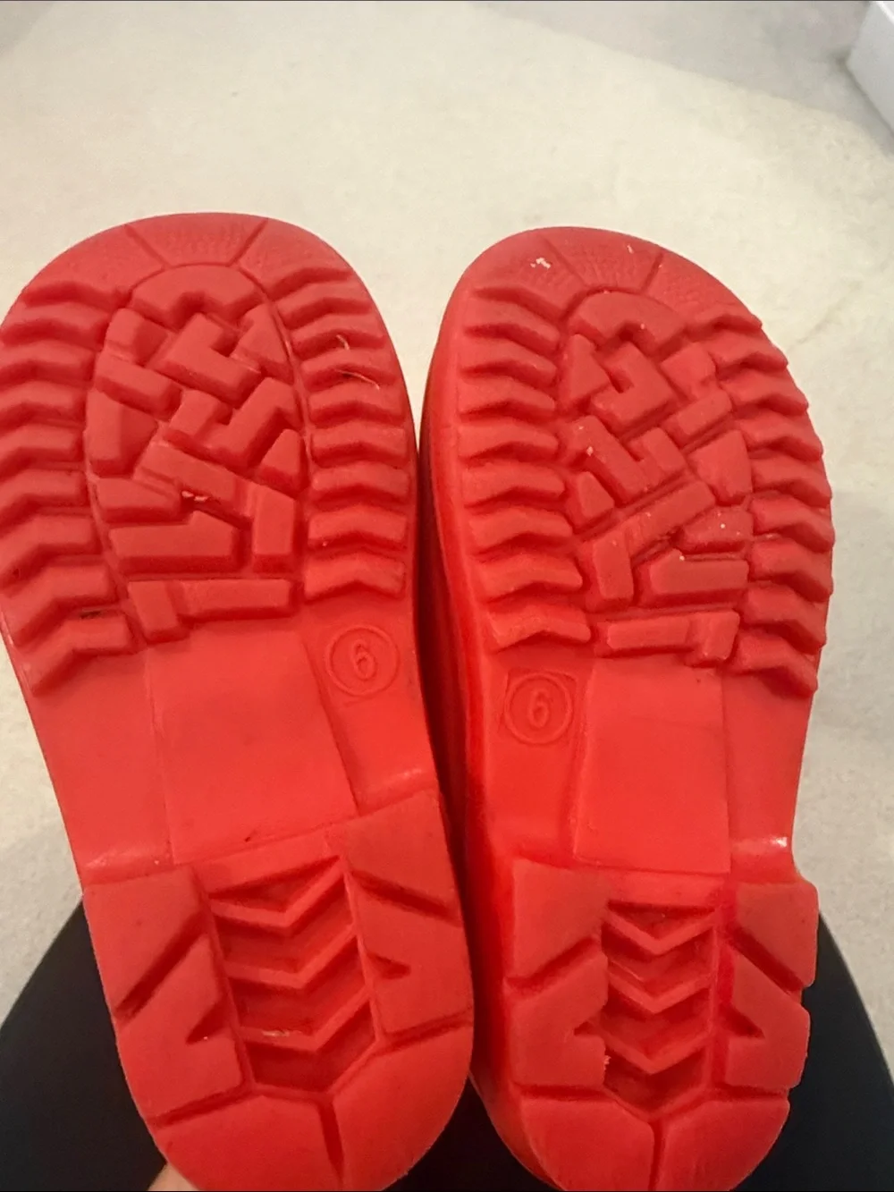 Red Kids Rain Boots
